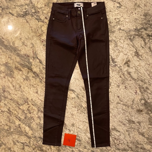 Paige Verdugo Luxe-Coated Ultra-Skinny Ankle Jeans - Picture 10 of 10